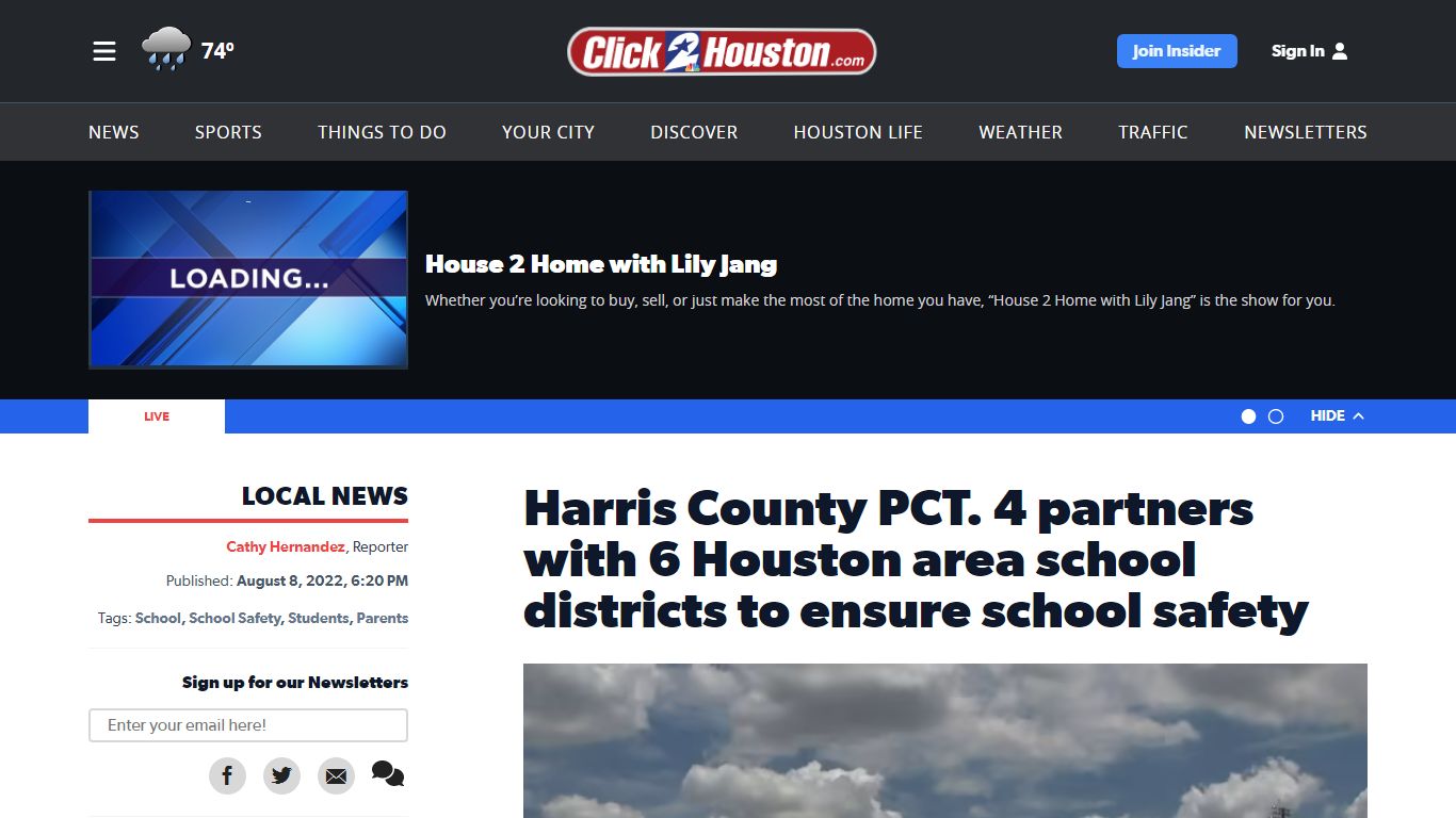 Harris County PCT. 4 partners with 6 Houston area school districts to ...