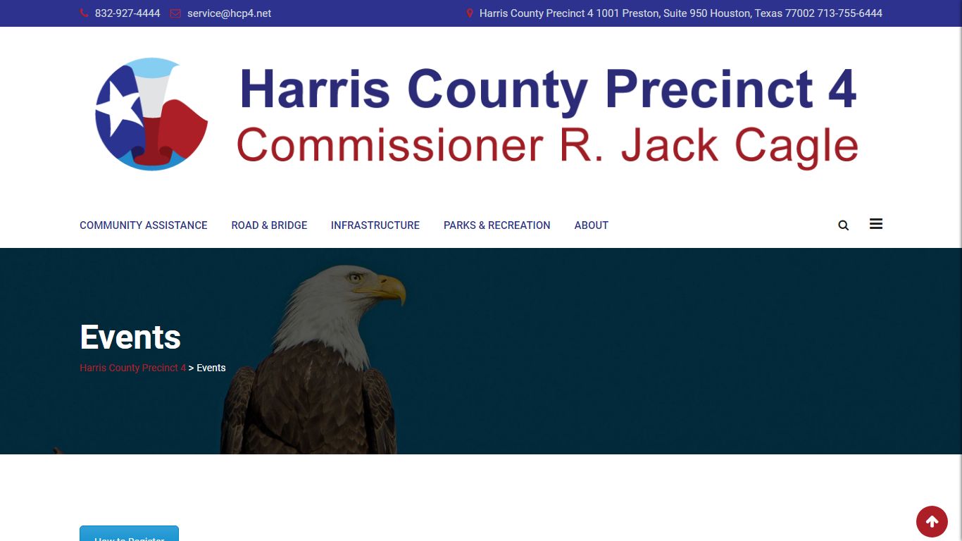 Events - Harris County Precinct 4